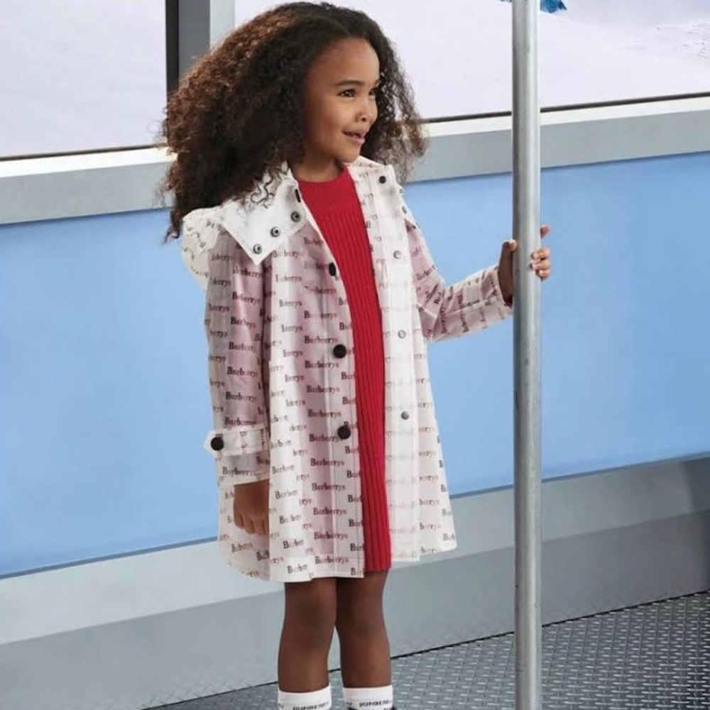 BURBERRY Girls Penelope Raincoat ☔️